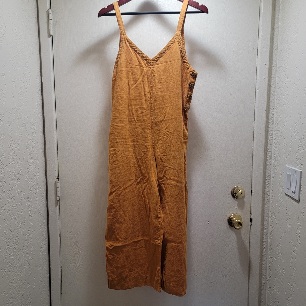 Urban Outfitters Mustard Jumpsuit